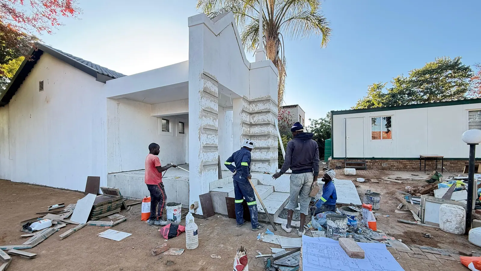 Church renovation in progress in Polokwane by Ntoampe 0207 Properties